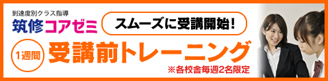 入塾前のトレーニングでスムーズに受講開始！筑修コアゼミの受講前1週間トレーニング