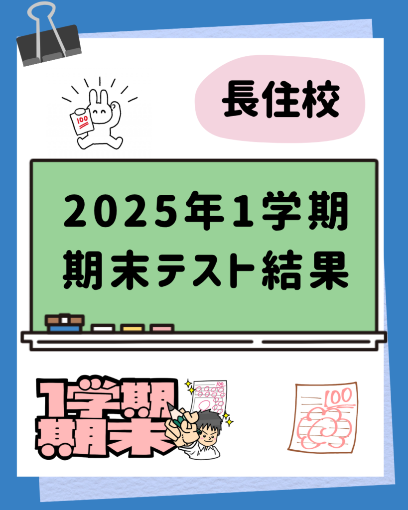 1学期期末テスト結果