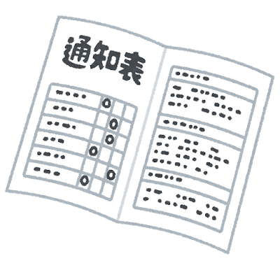 【通知表】よくがんばりました！