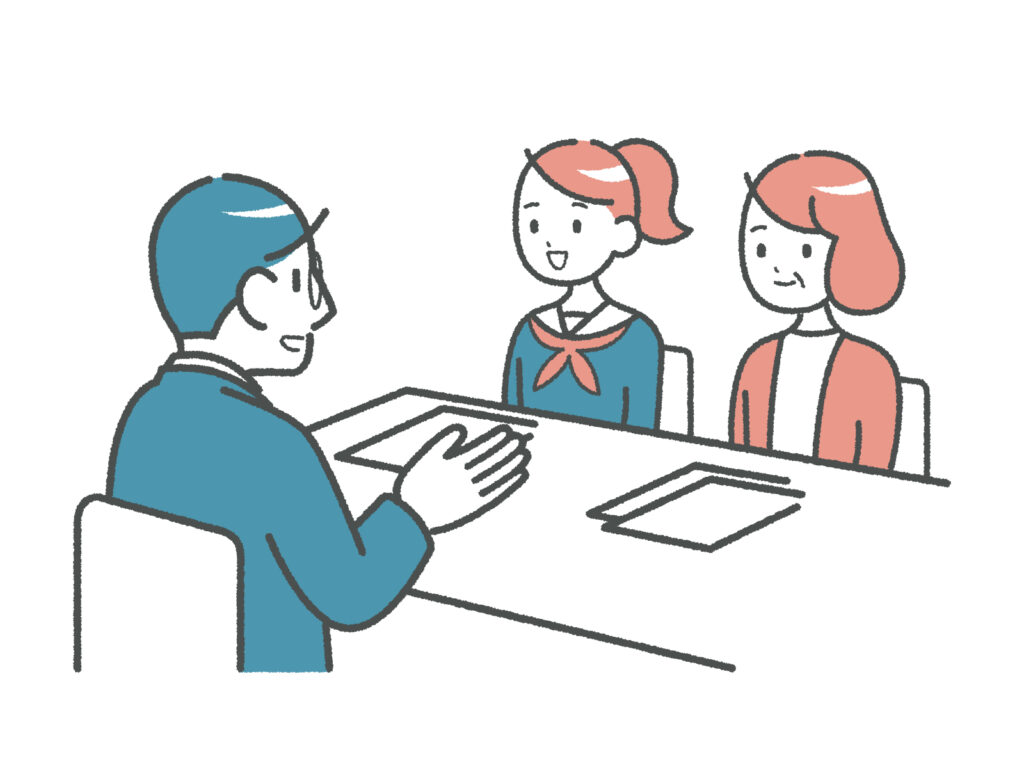 【面談】三者面談スタート！受験に向けて情報提供と方針共有！