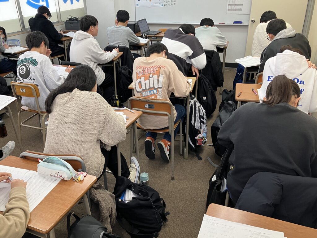 大橋校の冬期講習をご紹介！！