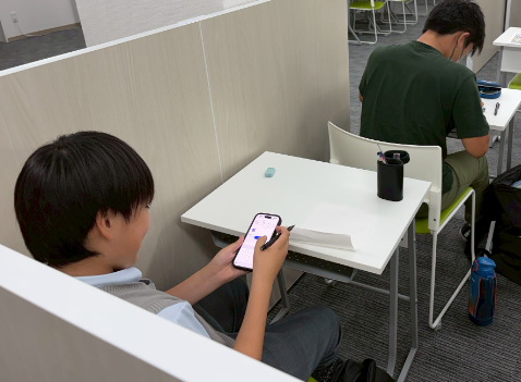 周船寺校の中学生たち、今日も一歩ずつ成長しています！