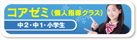 コアゼミ（個人指導クラス） 中2・中1・小学生