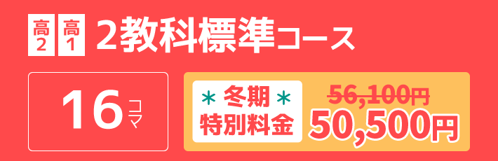 高2高1：2教科標準コース