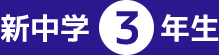 新中学3年生