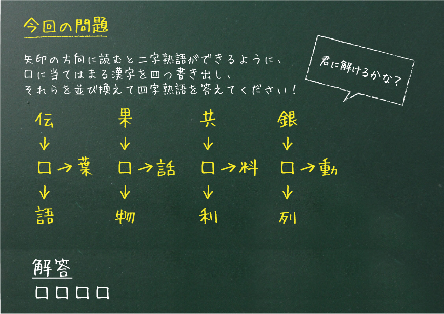 今回の問題 次の式のそれぞれの記号に、1から9までの整数を当てはめて、正しい計算の式になるようにしてみましょう。ただし、それぞれ同じ記号には、同じ整数が入ります。◎にはどんな数字が当てはまるでしょうか？◎-△=2 △×☆=21 ◎/☆=☆ 君に解けるかな？